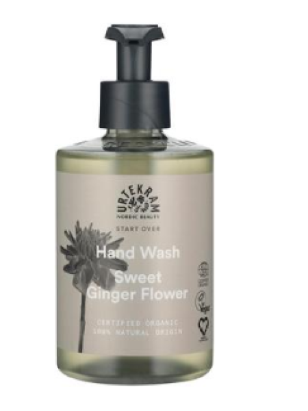 Жидкое органическое мыло для рук Urtekram Sweet Ginger Flower 300мл со сладким имбирем 