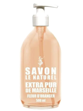 Жидкое мыло Savon Le Naturel Extra Pur de Marseille Fleur D'Oranger 500мл