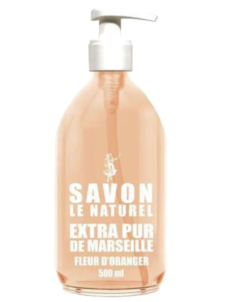 Жидкое мыло Savon Le Naturel Extra Pur de Marseille Fleur D'Oranger 500мл