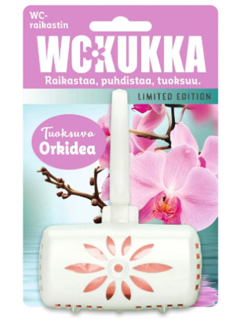 Освежитель для туалета WC Kukka 50г Орхидея 