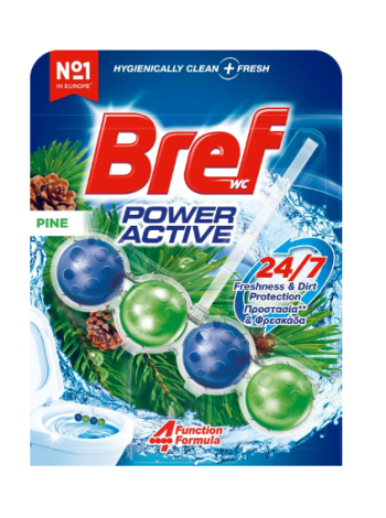 Освежитель для туалета Bref Power Active Pine 50г