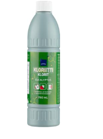 Универсальный хлорный очиститель Rainbow Kloriitti 750мл  с ароматом эвкалипта