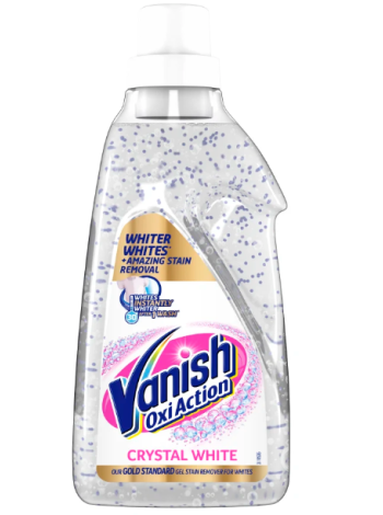 Гель для удаления пятен Vanish Oxi Action Crystal White 750мл