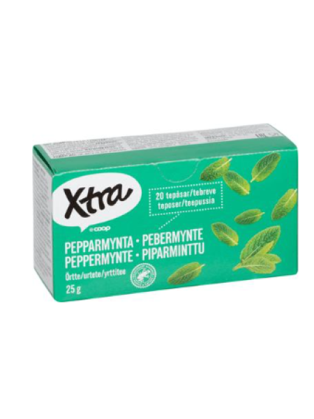 Травяной чай с мятой X-tra piparminttutee 20шт