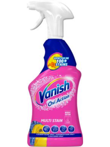 Спрей пятновыводитель для предварительной обработки Vanish Oxi Action 750мл