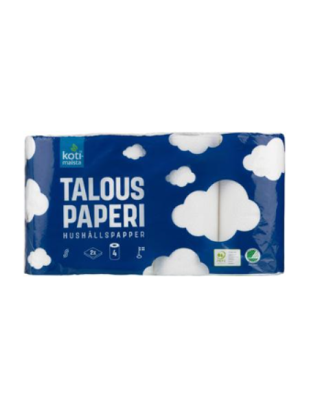 Кухонное полотенце Kotimaista talouspaperi 4 рулона
