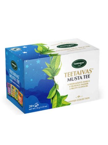 Ассорти черного чая  Nordqvist Teetaivas 20 x 1,75г