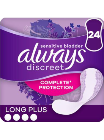 Ежедневные прокладки при недержании Always Discreet Normal 24 шт