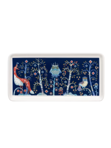 Блюдо декоративное Iittala Taika 12х24 см синее