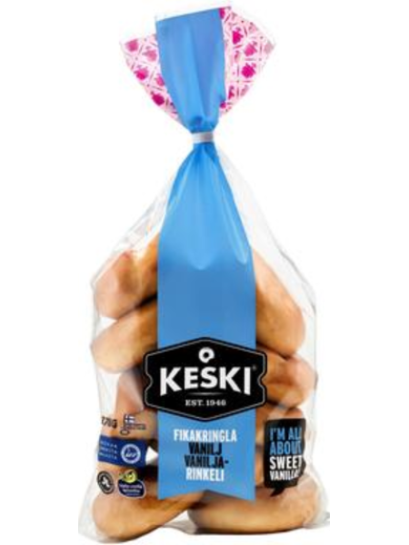 Бублики с ванилью Keski Vaniljarinkeli 378г