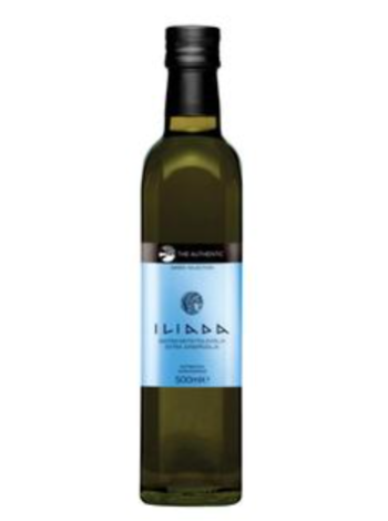 Греческое оливковое масло Iliada EXTRA VIRGIN OIL 500мл