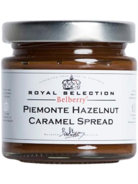 Карамельная паста с пьемонтским фундуком Belberry Royal Selection Karamellcreme & Piemont Haselnüssen 135г