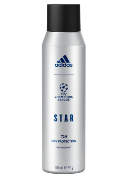 Мужской спрей-антиперспирант Adidas UEFA Star Edition 150 мл