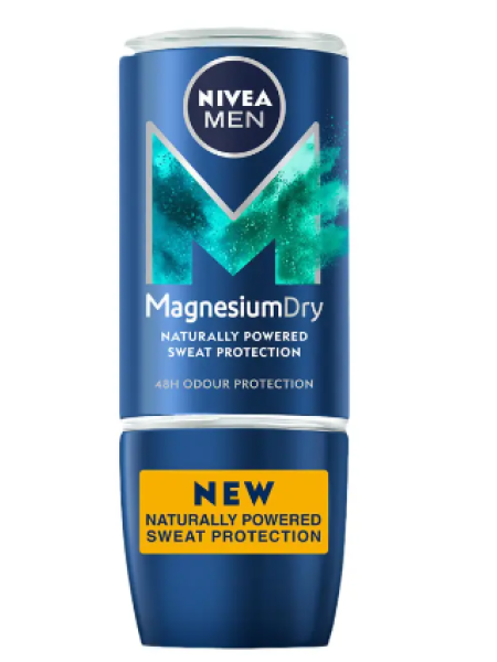 Дезодорант шариковый Nivea Men  Magnesium Dry Deo Roll-on-deodorantti 50мл