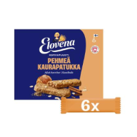 Цельнозерновые батончики Elovena 6х30г корица кардамон
