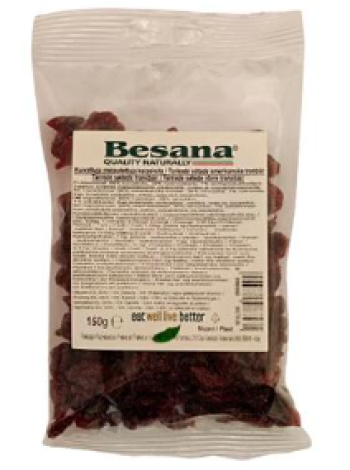 Клюква сушеная Besana 150г
