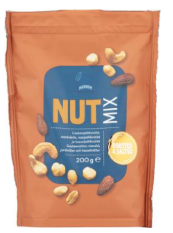 Смесь жареных и соленых орехов Rainbow Nut Mix 200г