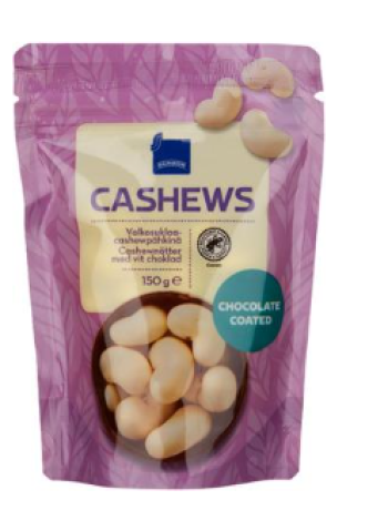 Кешью в белом шоколаде Rainbow Cashews 150г