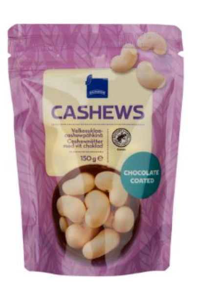 Кешью в белом шоколаде Rainbow Cashews 150г