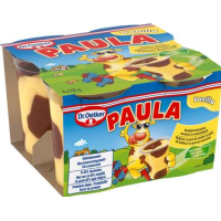 Ванильный пудинг с шоколадными кусочками Dr. Oetker PAULA4x125 г