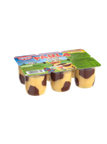 Пудинг со вкусом ванили и шоколада Dr. Oetker PAULA Mini 6x50г