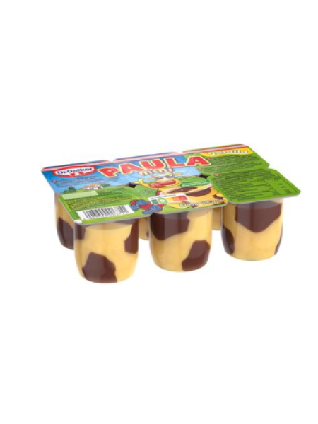 Пудинг со вкусом ванили и шоколада Dr. Oetker PAULA Mini 6x50г