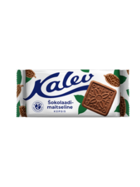 Печенье со вкусом шоколада Kalev 163г
