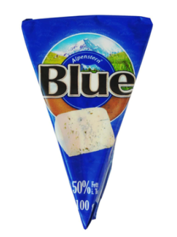 Сыр с голубой плесенью KÄSEREI Sinihallitusjuust Alpenstern Blu 100г 