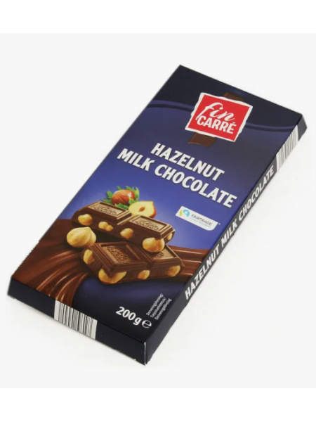 Молочный шоколад Fin Carre Hazelnut Milk Chokolate 200 г