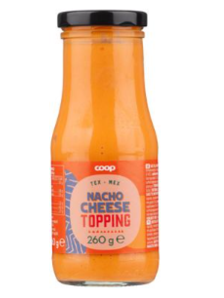Сырный соус Coop Nacho Cheese salsa 260г