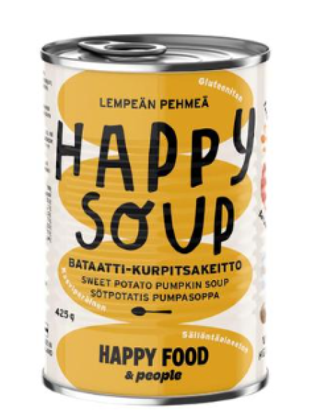 Суп-пюре из сладкого картофеля и тыквы Happyfood&people 425г