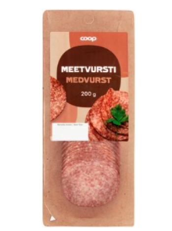 Мясная нарезка Coop meetvursti 200г