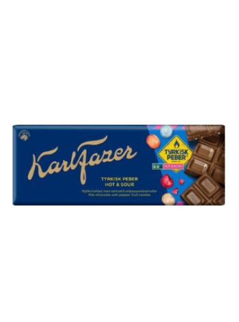 Плиточный шоколад Karl Fazer Turkish Pepper Hot&Sour 180г
