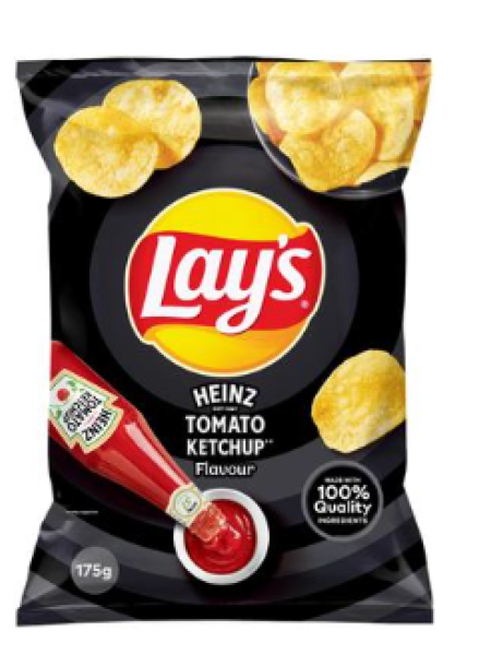 Картофельные чипсы Lay's Chips Heinz Tomato Ketchup 175г 