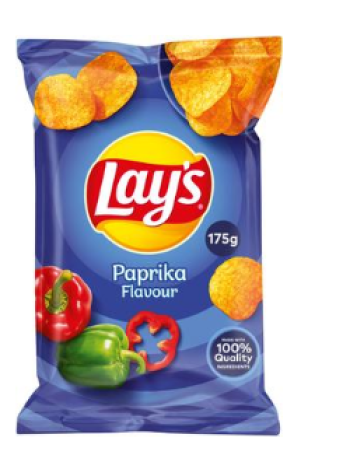 Чипсы картофельные с паприкой Lay's Paprika 175г