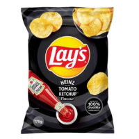 Чипсы картофельные Lay's Heinz 175г томатный кетчуп 