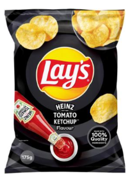 Чипсы картофельные Lay's Heinz 175г томатный кетчуп 