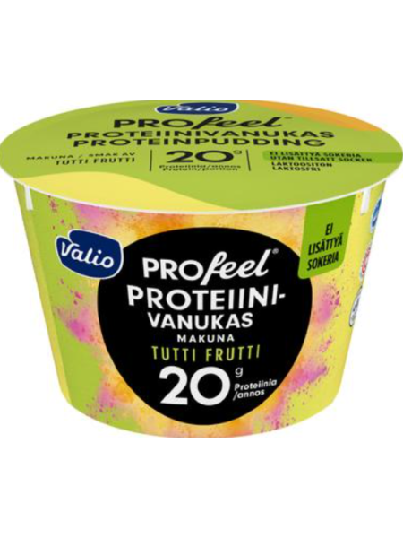 Протеиновый пудинг Valio PROfeel Tutti Frutti 180г без лактозы