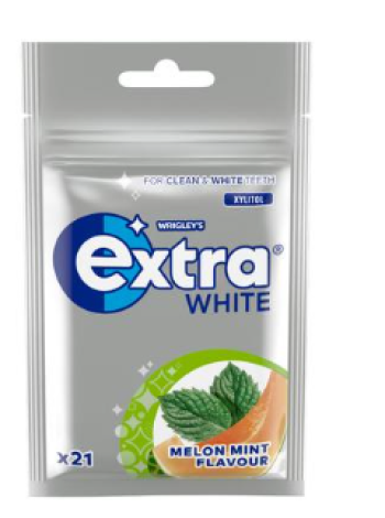 Жевательная резинка Extra White Melon Mint (29 г)