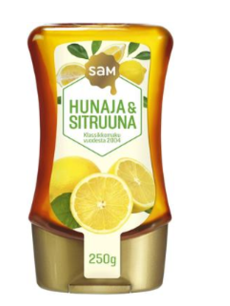 Мед с лимоном SAM LEMON Honey&Lemon 250г