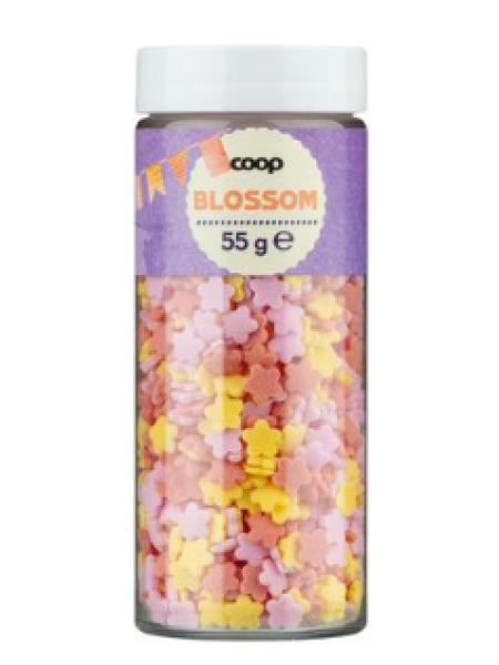 Декоративные гранулы в форме цветка Coop 55г