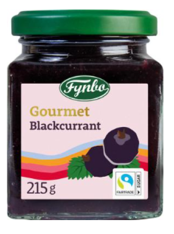 Варенье из черной смородины Fynbo Gourmet 215г