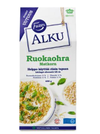 Мука ячменная Fazer Alku Ruokaohra 650г