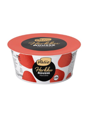Мусс клубничный Valio Herkku mousse 100г без лактозы