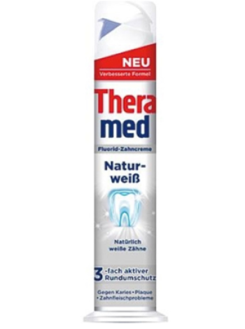 Зубная паста Theramed Natural White Pump 100мл