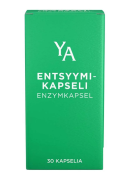 Биологически активная добавка ферментов YA ENTSYYMIKAPSELI 30шт