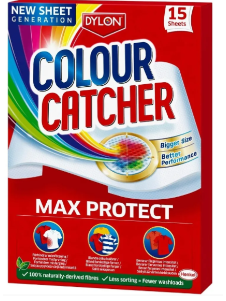 Ловушки для цвета и грязи Dylon Color Catcher 15 шт