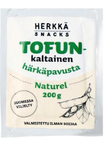 Натуральный тофу Herkkä Snacks Tofunkaltainen Naturel 200г