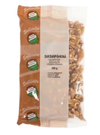 Грецкий орех Salliselta SaksanPähkinä 250г