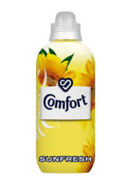 Кондиционер для белья Comfort Sunfresh Нежный и чистый аромат 762 мл 42 стирки